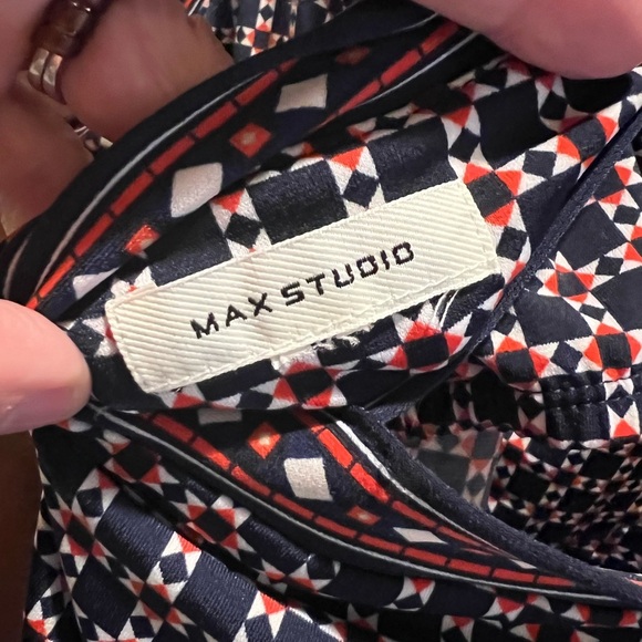 NWOT Max Studios Racer Back Medallion Maxi Dress - XL - Picture 6 of 8